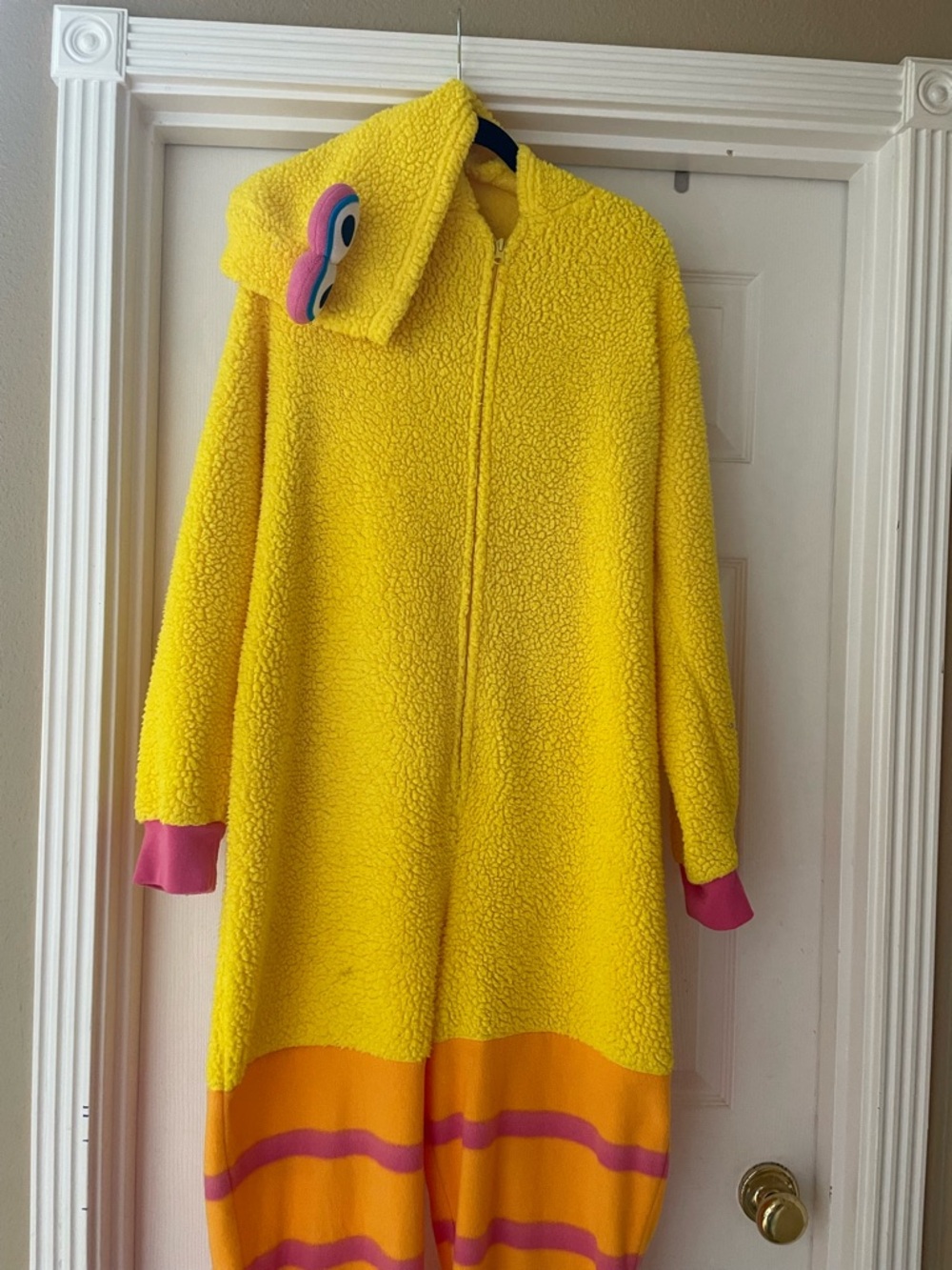 Big Bird Adult Onesie